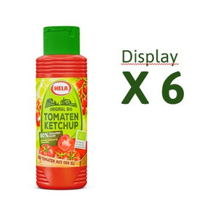Display x 6 Kéchup Orgánico Hela BIO